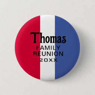 Custom Surname Name Reunion Button