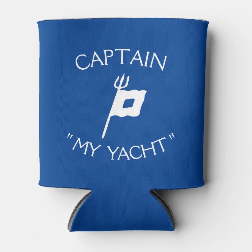Custom SV Sailing Vessel Logo Your Name Here T_S Can Cooler