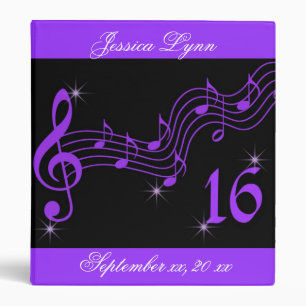 Custom, Sweet Sixteen, Photo Album, Binder