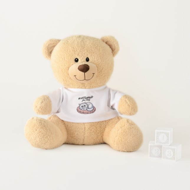 Custom Sweet Teddy Bear Plush – Personalized Baby  (In Situ)