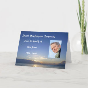 Custom Sympathy You Card