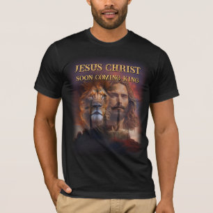 Custom T-Shirt Jesus Christ Soon Coming King