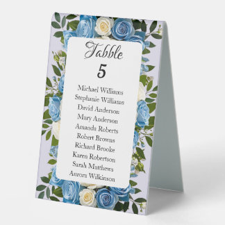 Custom Table Number for Wedding Reception Tent