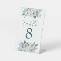 Custom Table Numbers (4"x6")