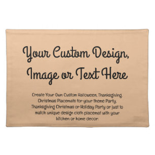 Custom Table Placemats - Personalized Cloth Set