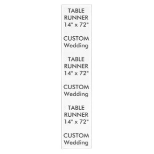 Custom Table Runner 14" x 72"