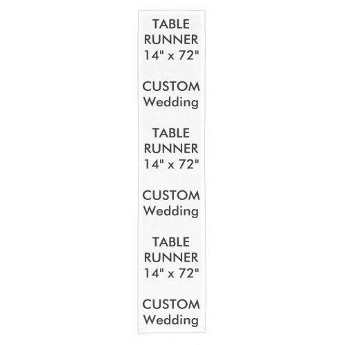 Custom Table Runner 14 x 72