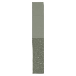 Custom Table Runner – Moss Green & Noise Texture