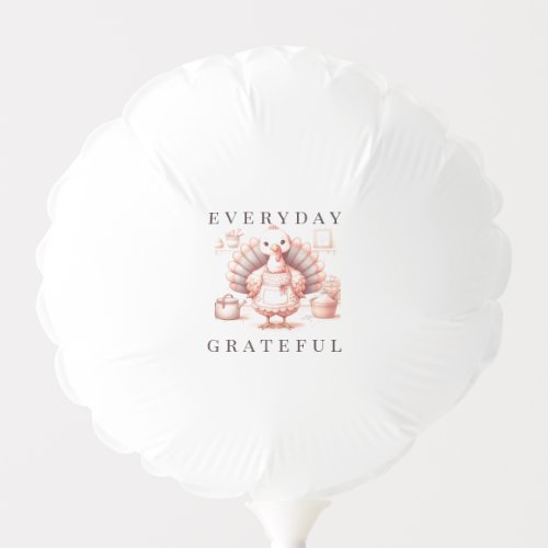 Custom Tabletop Decor, Fall Turkey Thanksgiving Balloon