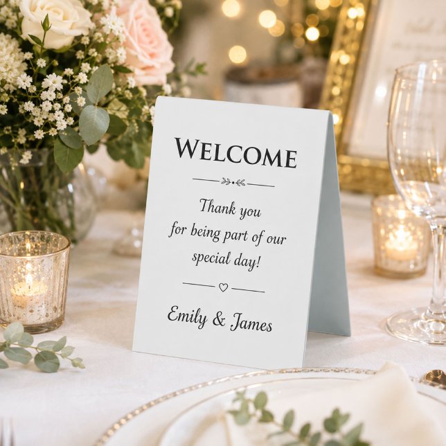 Custom Tabletop Signs | Wedding & Party (Creator Uploaded)
