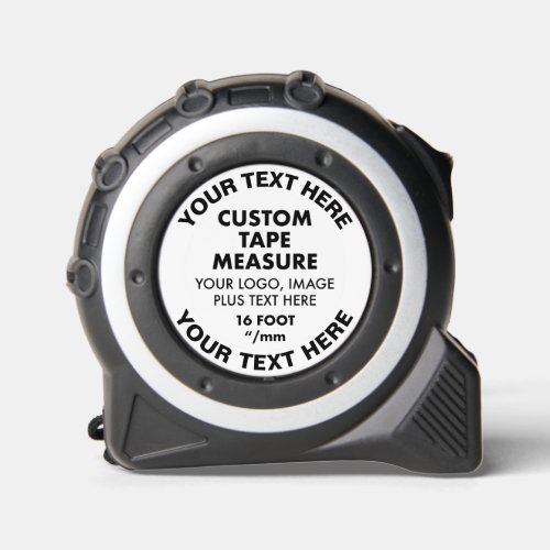 Custom Tape Measure w Personalized Curved Text
