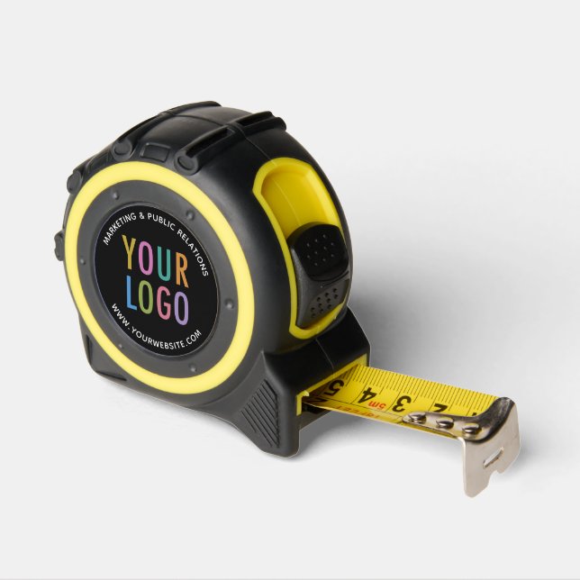 Custom Tape Measure with Company Logo Personalized (Angle)