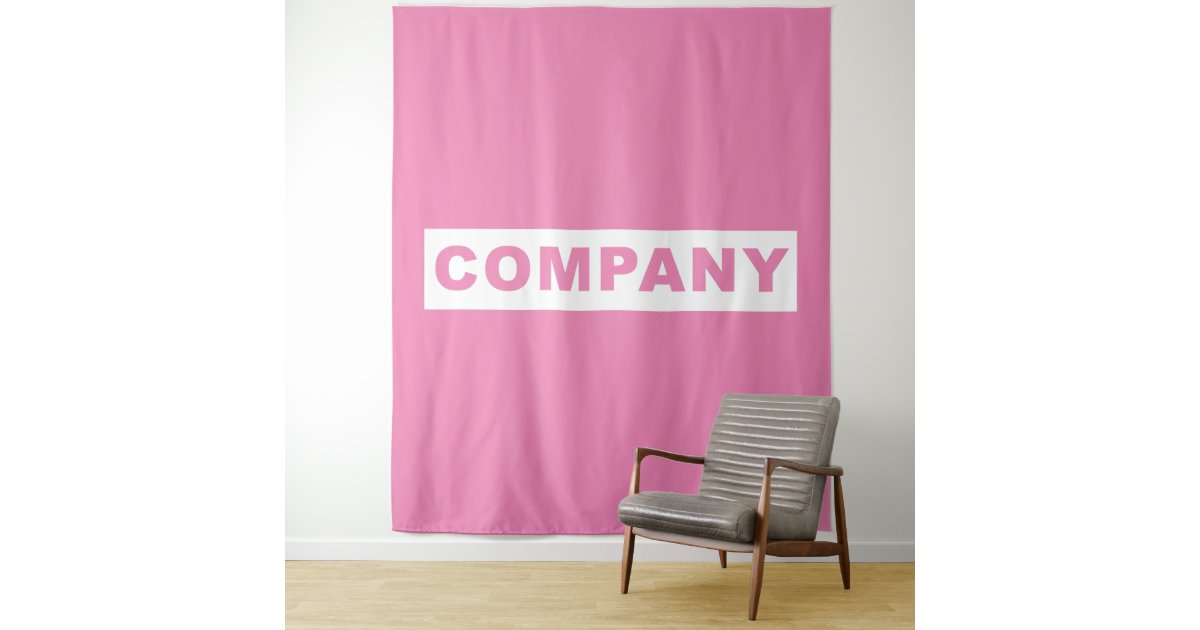 Custom Tapestry Business Logo Company Zazzle