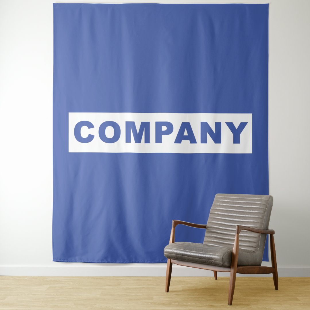 Custom Tapestry Business Logo Company Zazzle