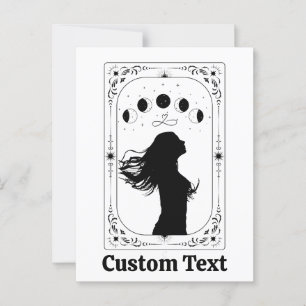 Custom Tarot Add Name Party Invite Bride Graduate