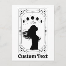 Custom Tarot Add Name Party Invite Bride Graduate