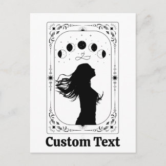 Custom Tarot Celestial Astrology Fortune Magical Postcard