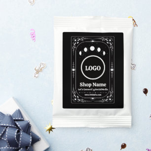 Custom Tarot Coffee Shop Logo Cacao Ceremony Trend Hot Chocolate Drink Mix