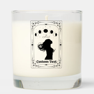 Custom Tarot Feminist Zodiac BFF Manifest Magical Scented Candle