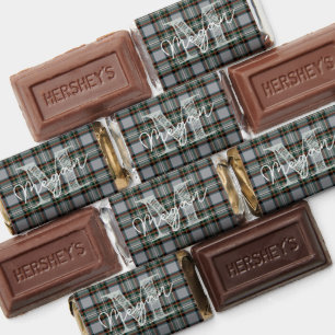 Custom Tartan Monogram Hershey's Miniatures