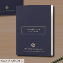 Custom Tax Folders for Clients