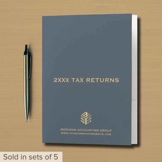 Custom Tax Folders with Pockets (Creator Uploaded)