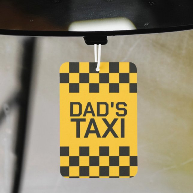Custom Taxi Personalized Name Air Freshener (Custom Taxi Personalized Name Air Freshener by Ricaso Change text to suit requirements. Funny taxi
)