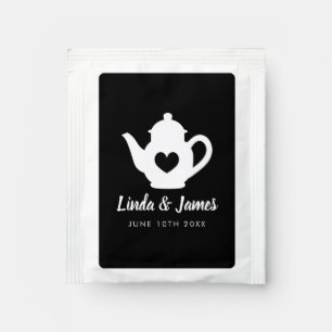 Custom Tea Bag Drink Mix wedding party favor