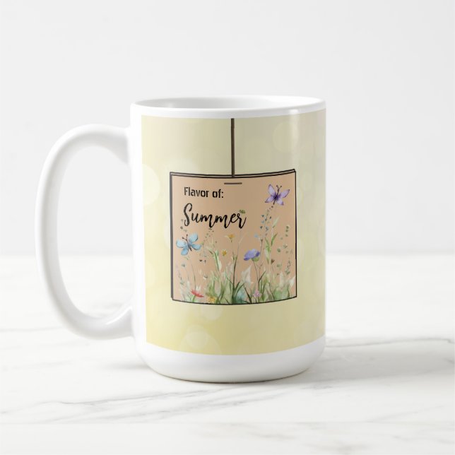Custom Tea Bag Flavor Mug (Left)