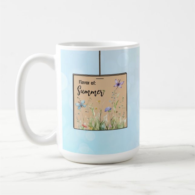 Custom Tea Bag Flavor Mug (Left)