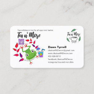 Custom Tea Company  Business Card