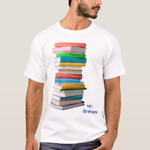 Custom Teacher Appreciation Books with name T-Shirt