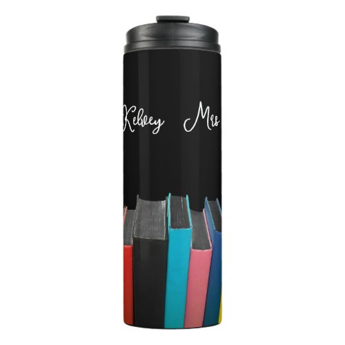 Custom Teacher Appreciation Books with name  Therm Thermal Tumbler