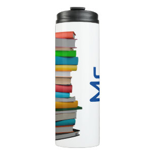 Custom Teacher Appreciation Books with name Thermal Tumbler