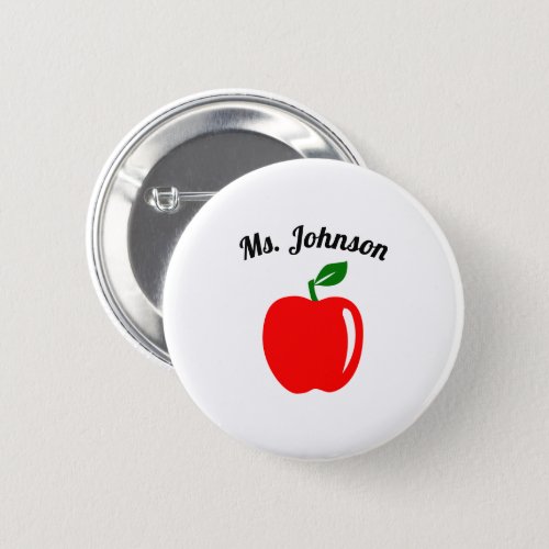Custom Teacher  Button