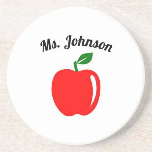 Custom Teacher Coaster