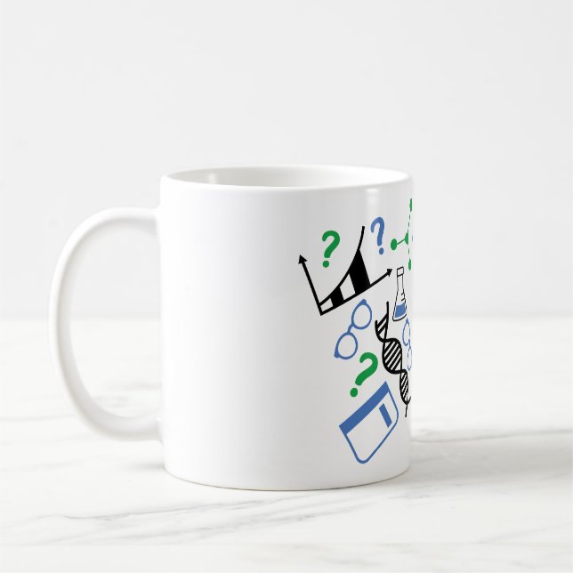 Custom Teacher Design Coffee Mug (Left)
