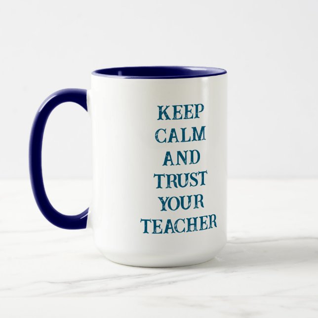 Custom Teacher Gift Mug  (Left)