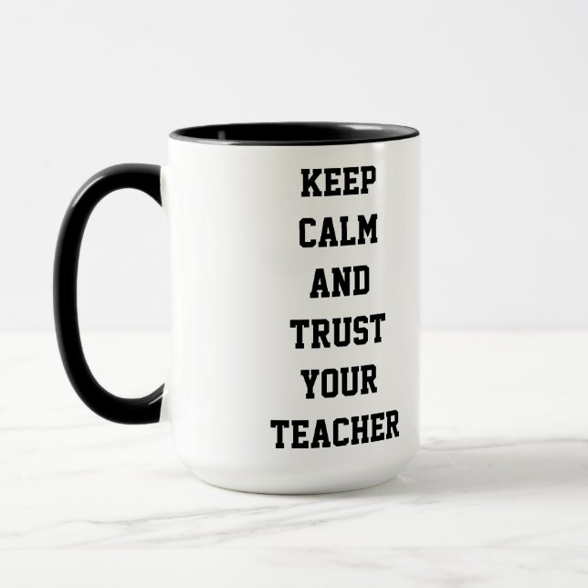 Custom Teacher Gift Mug  (Left)