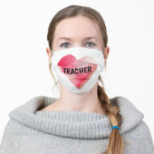 Custom Teacher Mask (Worn)