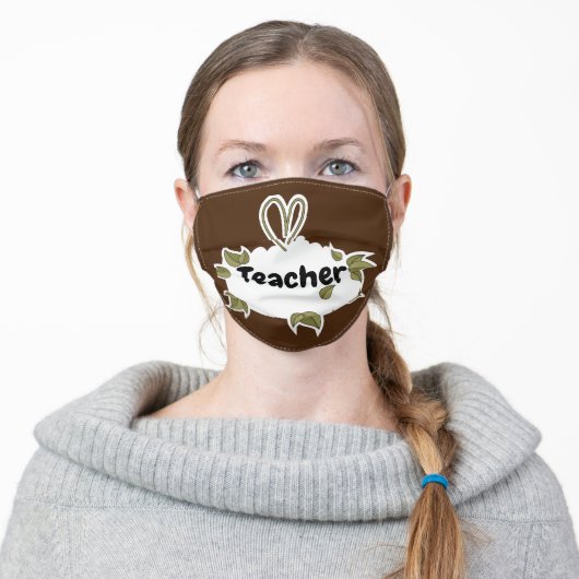 Custom Teacher Mask (Worn)