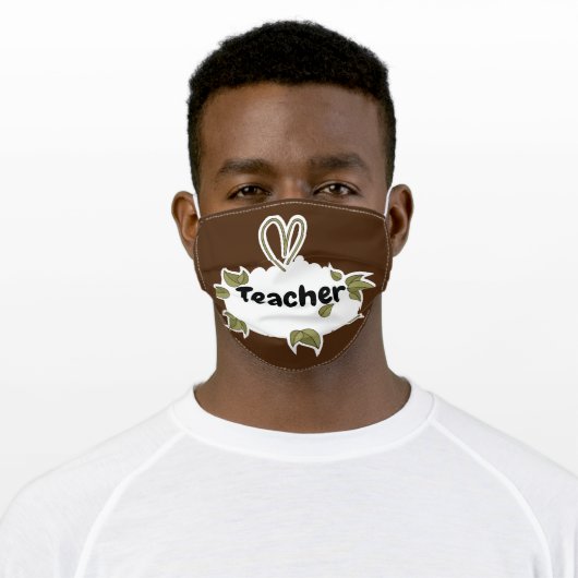 Custom Teacher Mask (Worn)