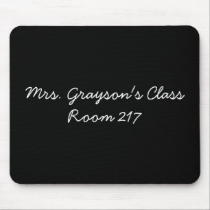 Custom Teacher Name Personalized Teacher Gift Mouse Pad