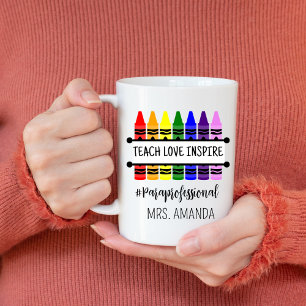 Custom Teacher Name Teachers Appreciation Day Gift Coffee Mug