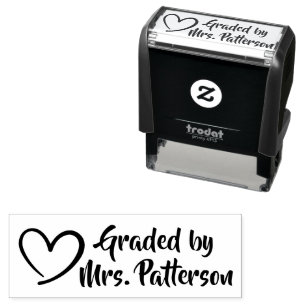 Custom Teacher Self-inking Stamp