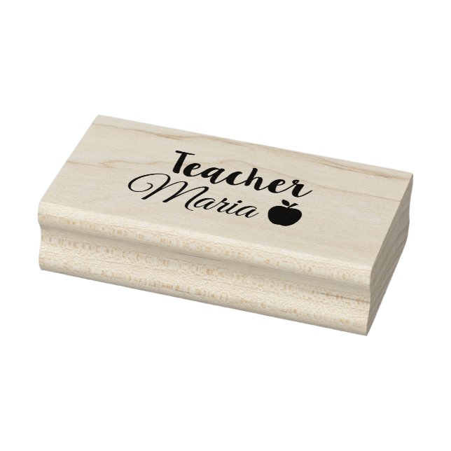 Custom Teacher Stamp Personalize it with you name (Stamp)