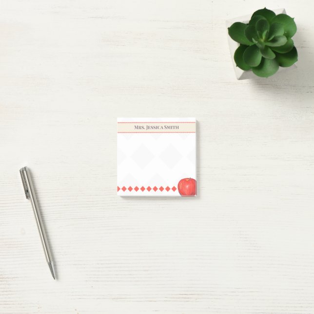 Custom Teacher's Name Apple Notes (Office)