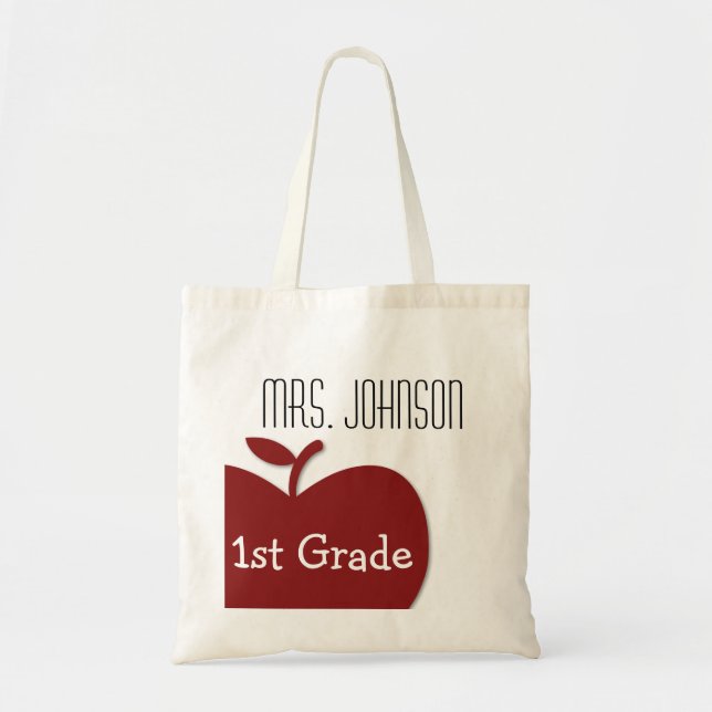 Custom Teachers Tote Bag Template (Front)