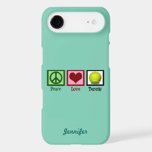 Custom Teal Tennis iPhone 17 Air Case