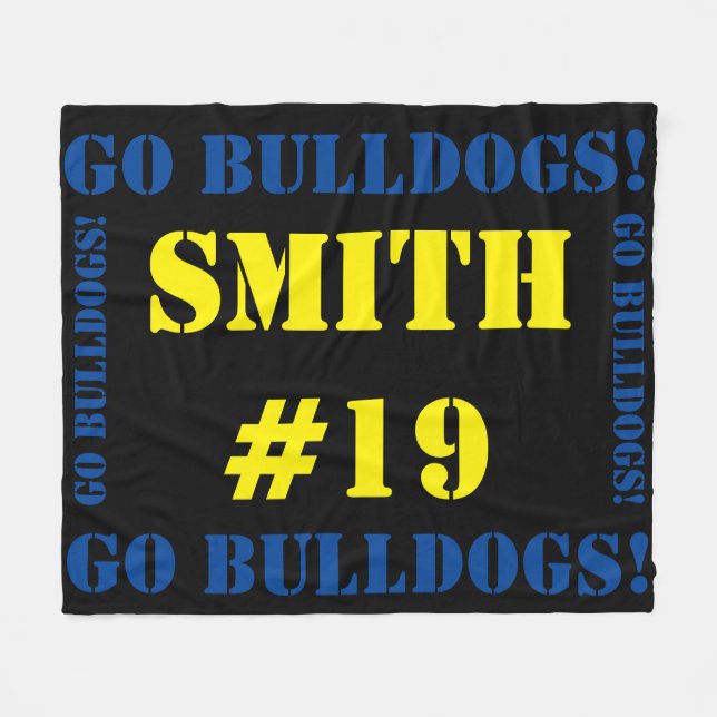 Custom Team Blanket (Front (Horizontal))
